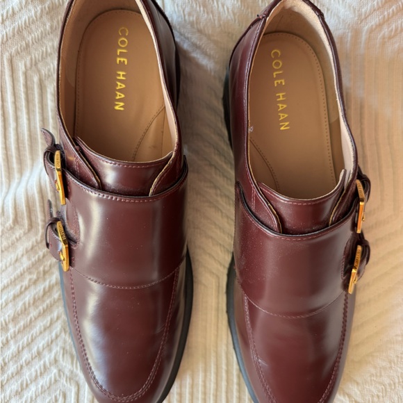 NWOT Cole Haan Greenwich Monk Strap Oxfords - Picture 2 of 4